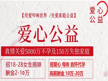 中江捐卵助孕生子 爱心志愿者招募